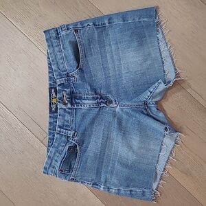 Lucky Brand Shorts Women's sz 12/31 Sweet N Straight Cut Off Denim Jean Shorts